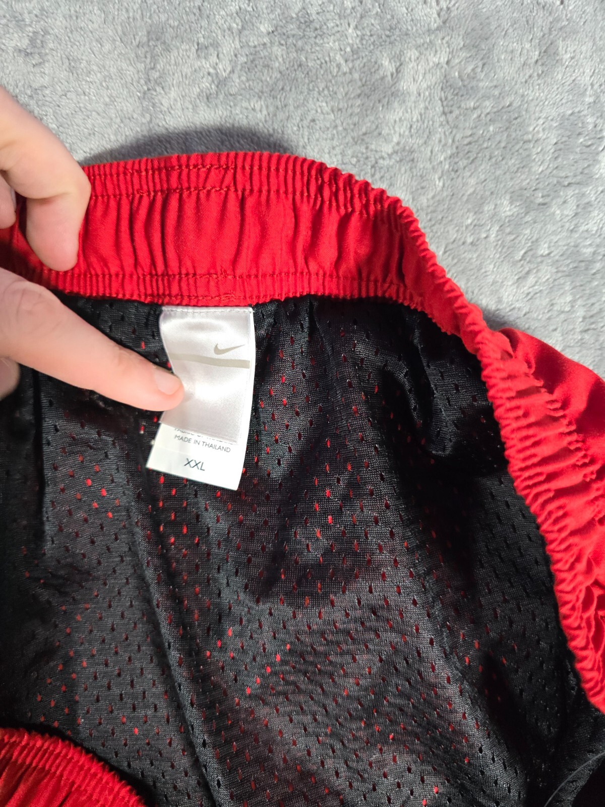 Nike Swim Shorts Mens XXL 2XL Red Athletic Mesh Swim Trunks Board Shorts thumbnail 7