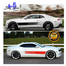 Chevrolet Camaro Side Stripes X2 Decal Vinyl Exterior Waterproof Fits 20092023