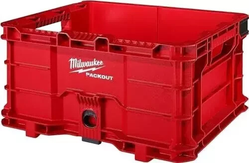Milwaukee PACKOUT Impact Resistant Tool Storage Crate 48-22-8440