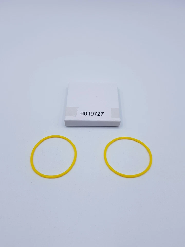 LEGO TECHNIC 2 X V-BELT ÉLASTIQUE JAUNE DIAM 33MM REF 70905 *NEUF*