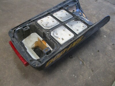 99-03 zx chassis Ski Doo Bombardier Snowmobile foam Black Seat