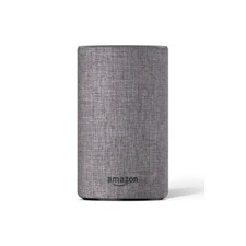 Amazon Echo (2nd Generation) Smart Assistant - Heather Grey Fabric