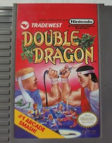 Double Dragon 1 Nintendo NES Original Game - Manual - Sleeve - Hard Case