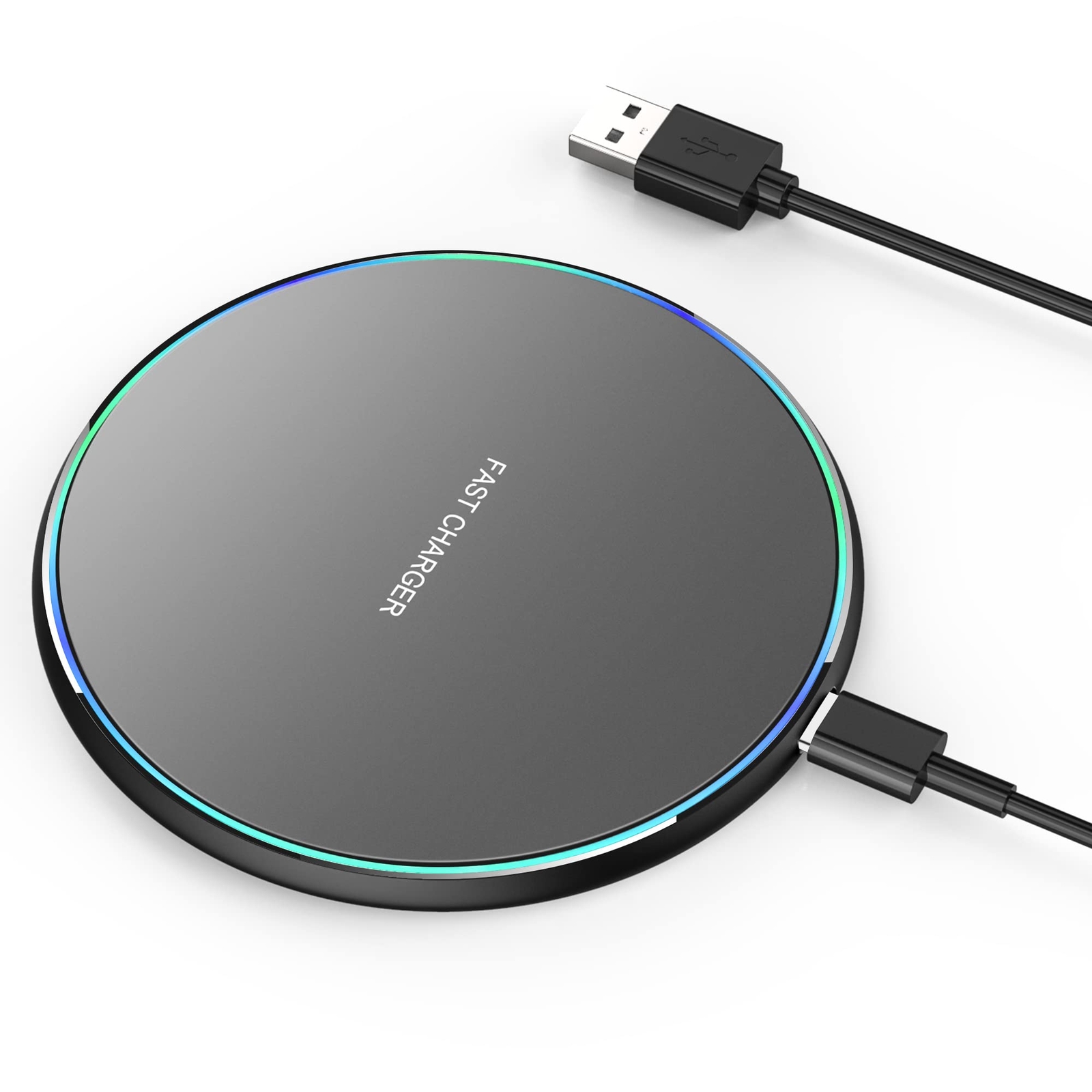 Wireless Charger, Wireless Charging Pad Compatible with iPhone 16 15 14 13 12...