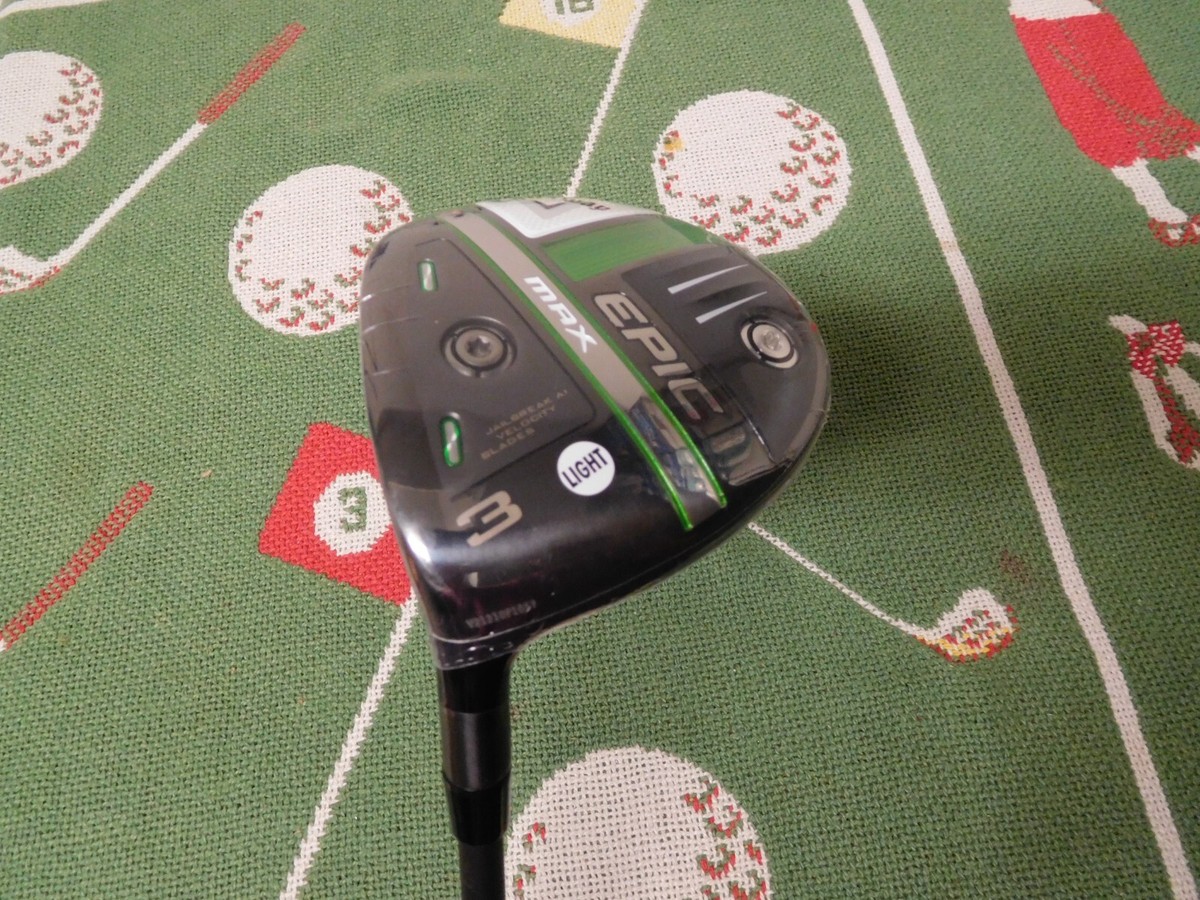 Callaway EPIC MAX 3 フェアウェイウッド　S New (LH) Callaway Epic Max 3 Fairway Wood (15*)/Cypher Fifty 5.0