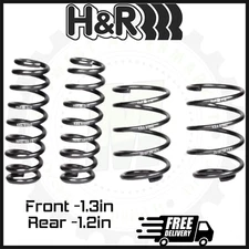 H&R Front and Rear Sport Lowering Springs | Fits 2007-2013 BMW 328i Chassis E90