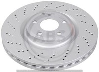 2X Bremsscheibe Vorne A.B.S. 18334 FüR MERCEDES-BENZ