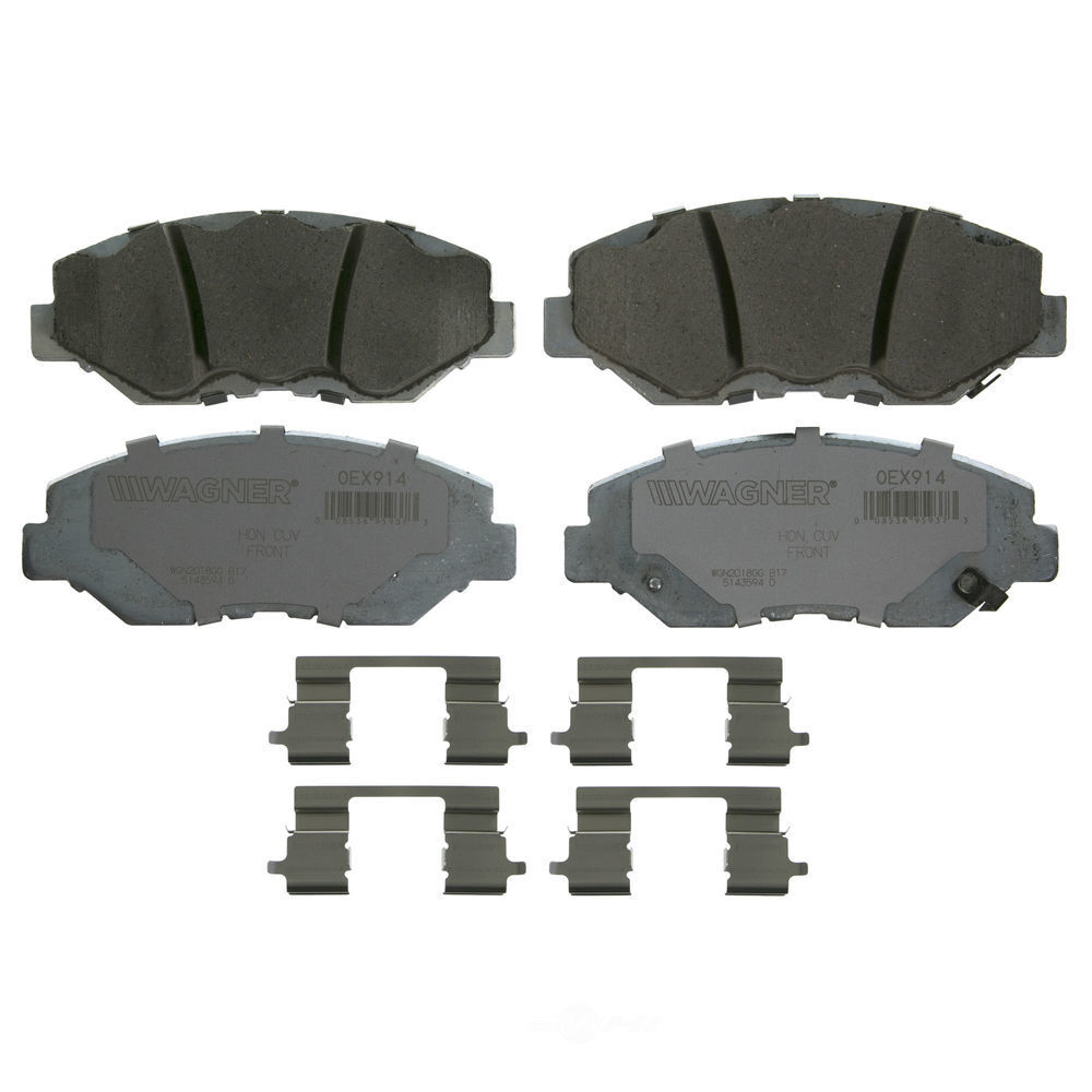 Wagner Front Disc Brake Pad Set | OEX914