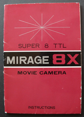 BEDIENUNGSANLEITUNG / INSTRUCTIONS FOR USE: SUPER 8 REVIEW - S 8 DE LUXE - IN GUTEM ZUSTAND