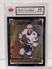 2022-23 SP Authentic Spectrum FX Bounty 14/50 Dylan Samberg #S-48 KSA 10