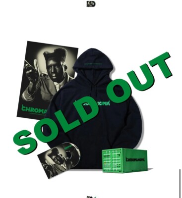 タイラーザクリエイター クロマコピア ボックスセット(フーディー Chromakopia Box Set 1 black Hoodie SMALL CD Poster Tyler The