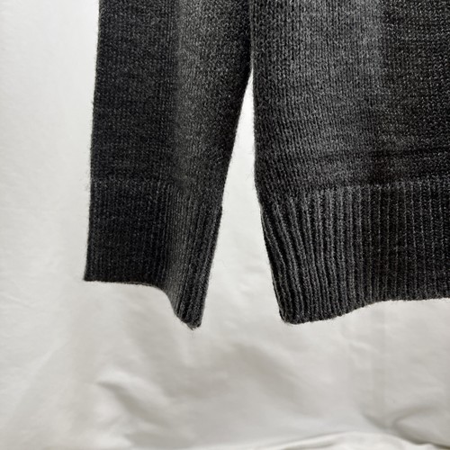 Studio 84 Strickpullover durchgehender Reißverschluss Herren Gr. L grau langarm - Bild 6 von 9