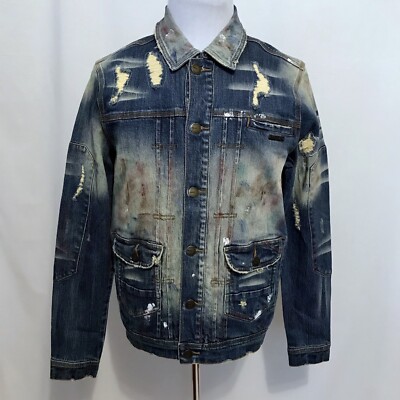 Preme NWOT Medium Wash Jean Jacket Men M