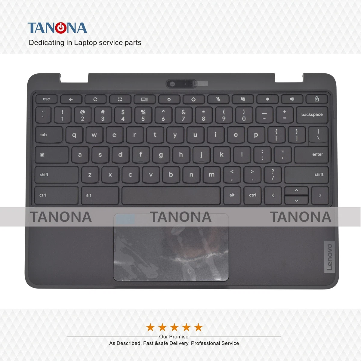 New 5M11H62894 For Lenovo 300e Yoga Chromebook Gen4 Palmrest 