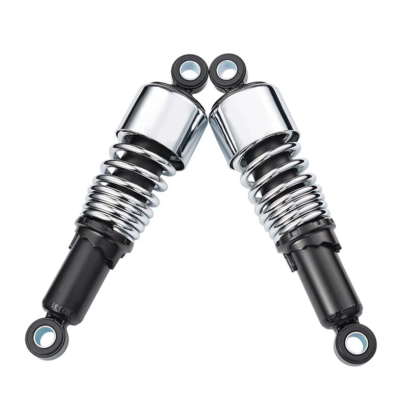 Amortiguadores reductores de 10,5" 267 mm para motocicleta Harley Davidson Sportster Foto 3 de 4