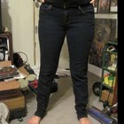 No Boundaries 7 Stretchy Blue Jean Pants Jeggings Junior's? Measurements Within — photo 1