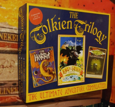 The Tolkien Trilogy (1986)  Commodore 64 (Box, Manual, 2 Tapes) works 8-bit