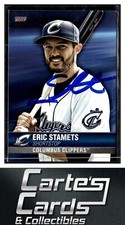 Eric Stamets 2017  Choice Columbus Clippers #29 TTM/IP Signed Autographed