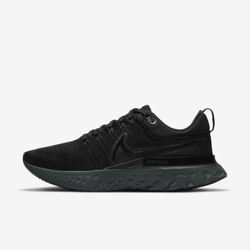 nike react infinity run flyknit 2 triple black