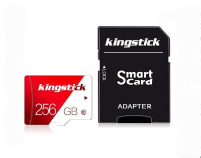 Micro SD Karte 256 GB mit Adapter Memory Card High Speed 10 Wasserdicht Stoßfest