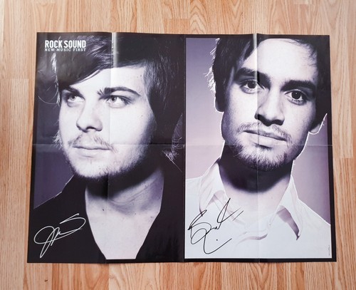 ROCK SOUND Double Sided B+W & Colour Music First Panic at the Disco & Nightwish