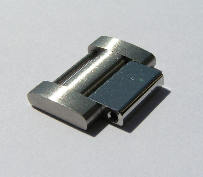 Cartier Pasha 18mm Steel Matte Link Bracelet Ref 720134MX I441-image