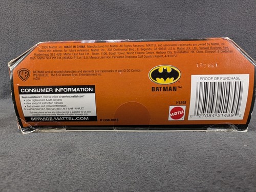 Batman Begins Figure - Wizard World 2005 - Mattel H1398 Vintage NEW IN BOX! - Picture 11 of 12