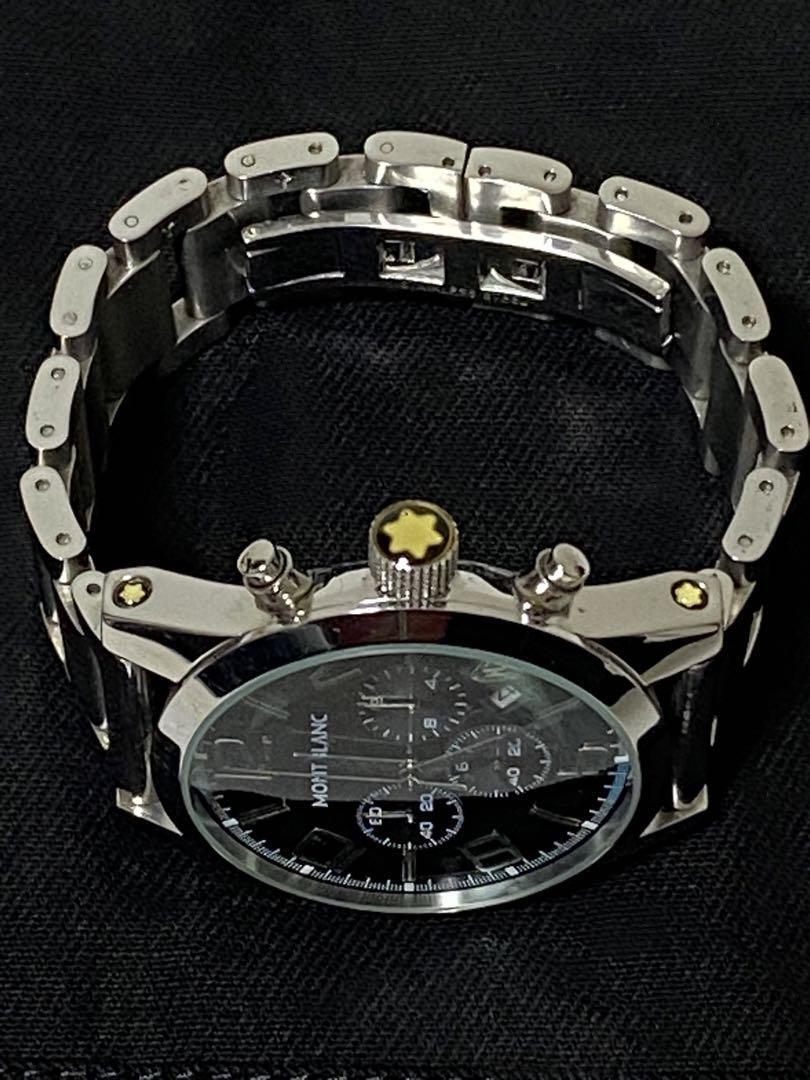 MONTBLANC 7050-P5086095 Black Chronograph Quartz Men's MONTBLANC 7050-P5086095 Black Chronograph Quartz Men's