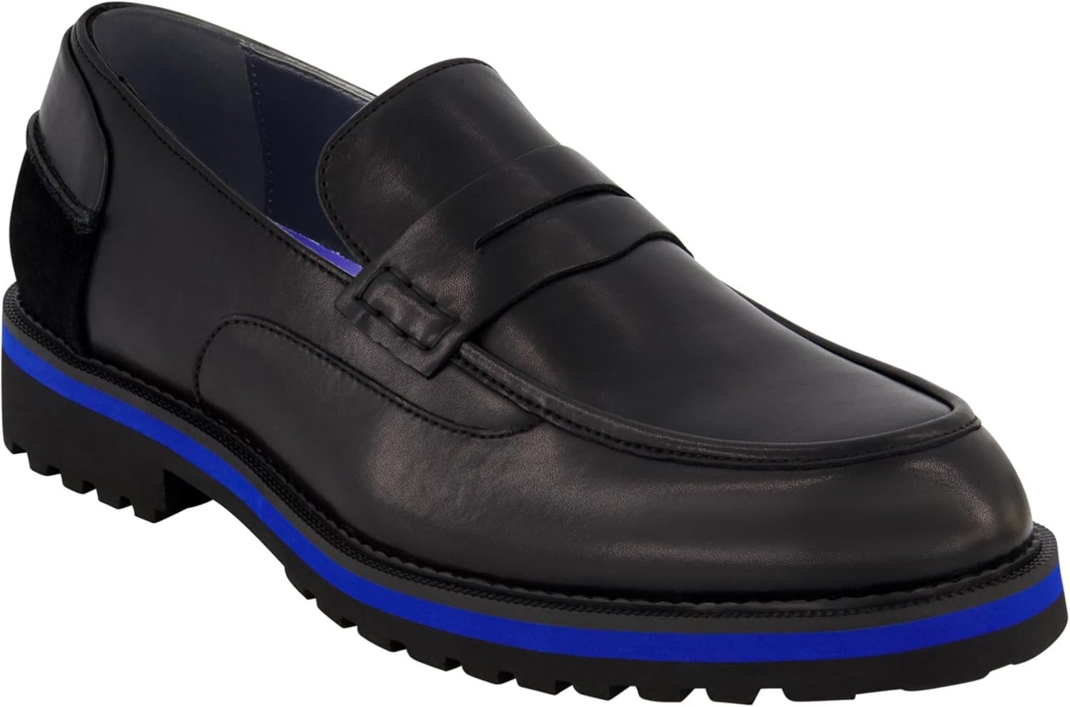 SAOLA Sneaker DKNY uomo suola in gomma forma punta tonda stile slip on