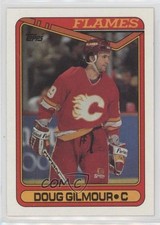 1990-91 Topps Doug Gilmour #136 HOF 9cx
