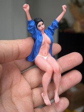 Diorama Scene Prop 1:16 Wake up Girl Beauty Mini Doll Miniature Figure Toys