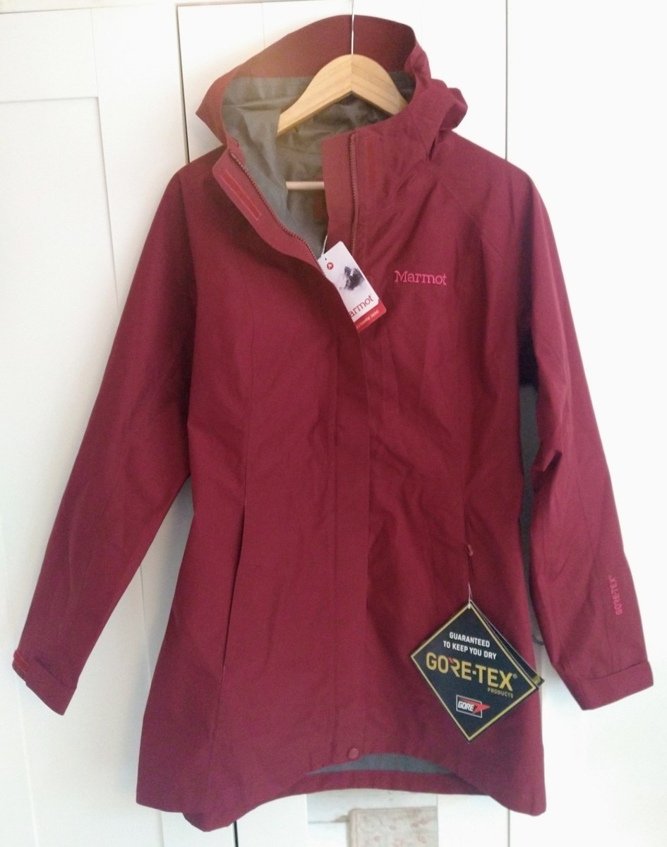 BNWT MARMOT Women's ESSENTIAL Jacket GORE-TEX PACLITE RAINCOAT