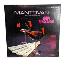 Mantovani and His Orchestra Latin Rendezvous Vinyl LP London PS 295 Record