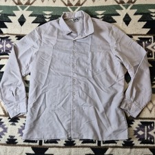 Vintage 70s Triumph California XL XLarge Woven Pinstripe Self Stripe Dress Shirt
