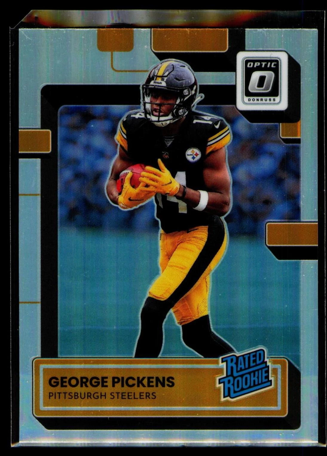 George Pickens 2022 Panini Contenders Optic Silver #73 RC Pittsburgh Steelers
