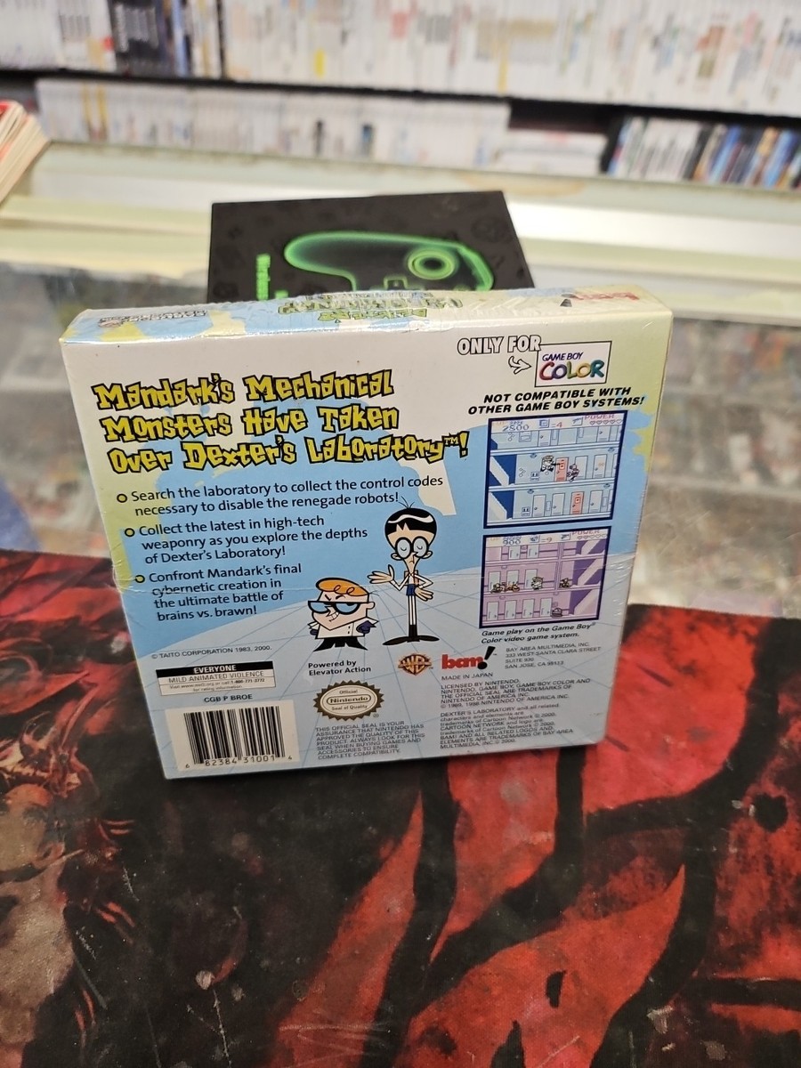 Dexter's Laboratory: Robot Rampage (Nintendo Game Boy Color, 2000