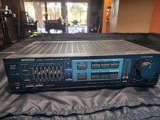Vintage Kenwood Ka-75 Integrated Amplifier With 7 Band Equalizer