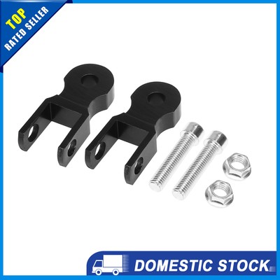 Universal Motorrad hinten Stoßdämpfer Riser Höhe Erweiterung 2 Set
