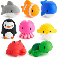 Baby Bath Toy Squirts for Babies and Toddlers 9 Months and Up, Ocean Sea Animals