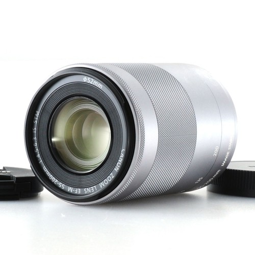 Objectif zoom Canon EF-M 55-200 mm F4,5-6,3 IS STM du Japon [Exc+5] - Photo 1/12