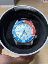SEIKO 5 Sports SBSA319 Pepsi Collaboration Automatic Mens Watch with Box Papers