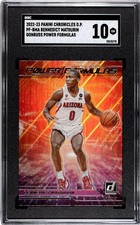 2022-23 Panini Chronicles Draft Bennedict Mathurin Donruss Power Formulas SGC 10