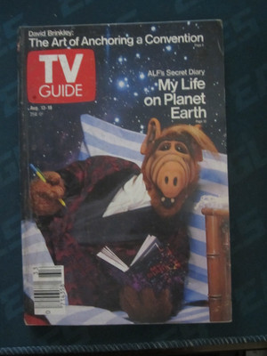TV Guide August 1988 Alf My Life on Planet Earth No Label Western IL