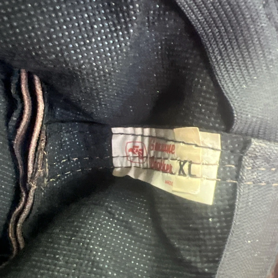 Sombrero Outback Indiana Jones Marrón Engrasado Cuero Genuino Western Envejecido EE. UU. Foto 2 de 3