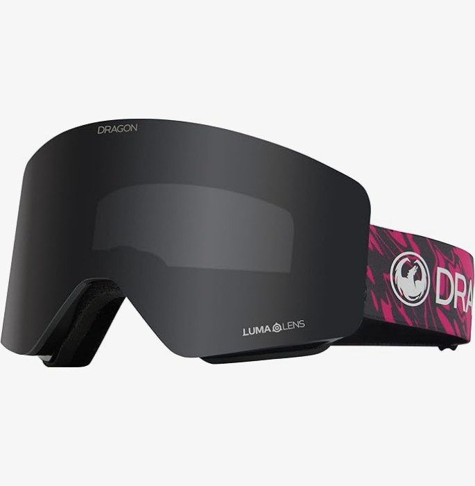 NEW $190 Dragon R1 OTG Goggles watermelon dark smoke+bonus LL Rose