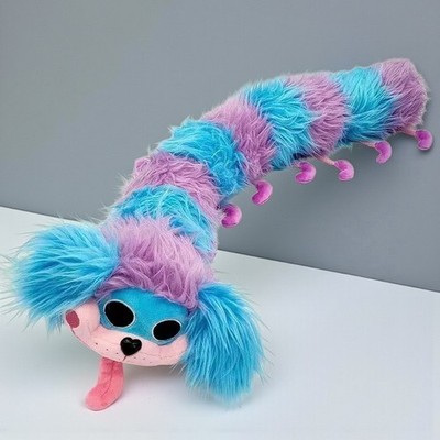 16'' Poppy Playtime Caterpillar Plush Toy, Horror Game Soft Stuffed Doll