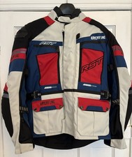 RST  Pro Series Adventure Jacket - white/red/blue. New without tag