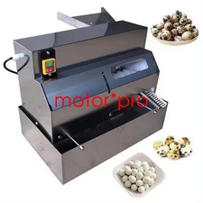 Máquina Peladora Eléctrica Comercial para Cáscara de Huevos de Codorniz Huevos de Pájaro 25w 40kg/h 220v
