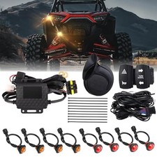 UTV Turn Signal Kit with 110D Horn, Pre-Wired, Plug and Play UTV ATV Blinker