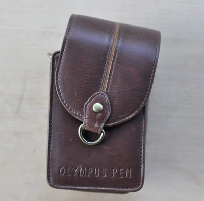 Olympus PEN ~ Premium Carrying Case ~ Micro 4/3 ~ EP 1 2 EPL ~ Brown ~ NO STRAPS